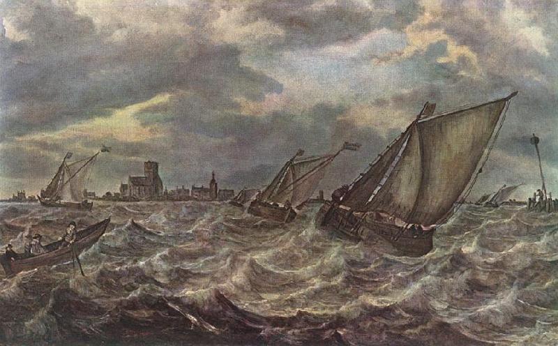 BEYEREN, Abraham van Rough Sea gfhg